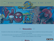 Tablet Screenshot of elmundodelosninos.com.mx